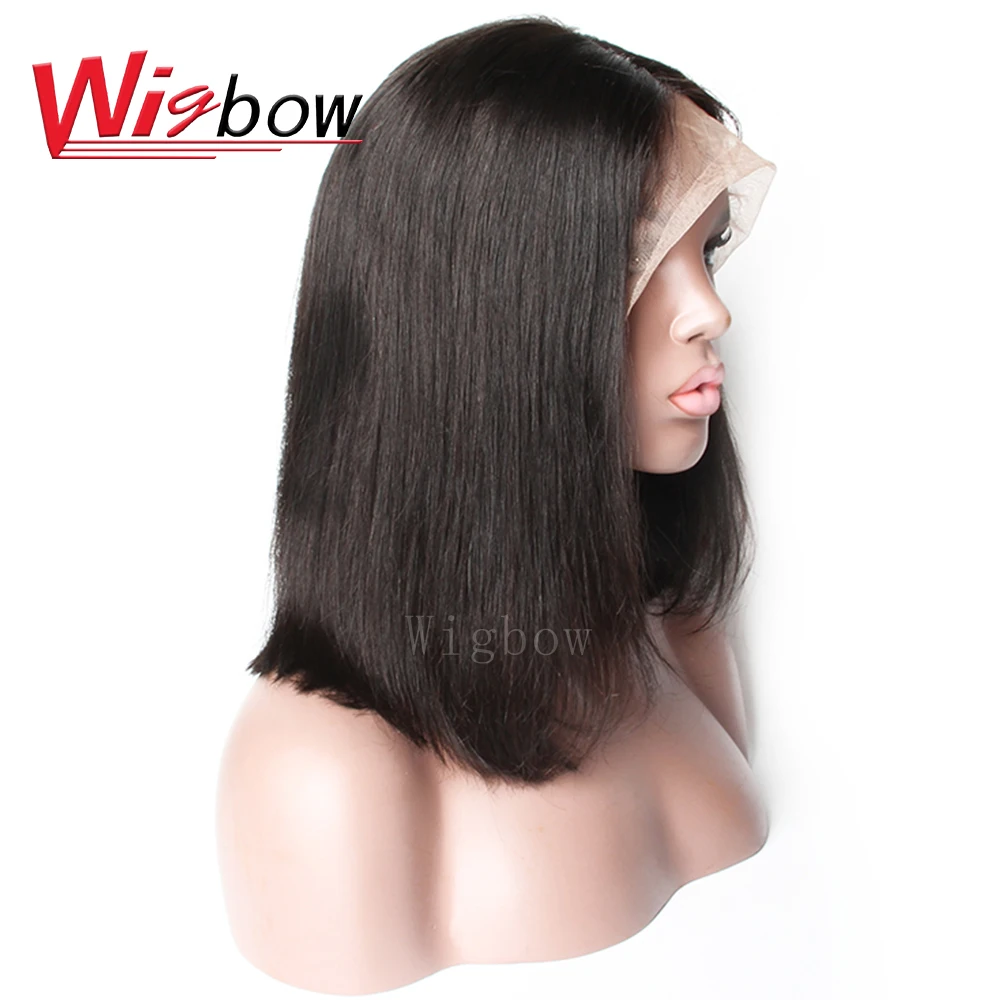 Wigbow OneCut Волосы полные кружевные человеческие волосы парики с детскими волосами