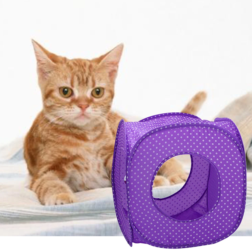 Складная палатка для домашних животных маленький складной домик с круглыми