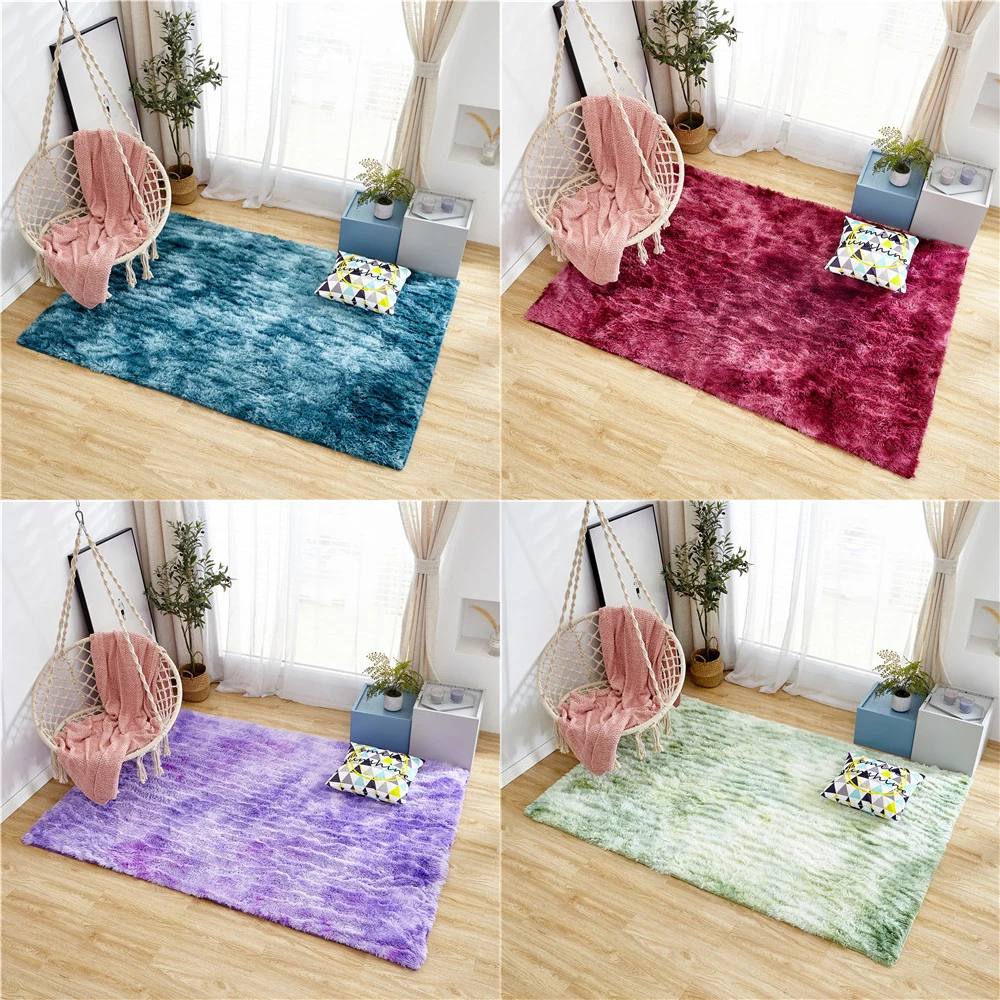 Motley градиент галстук краситель ковер гостиная спальня прикроватный коврик