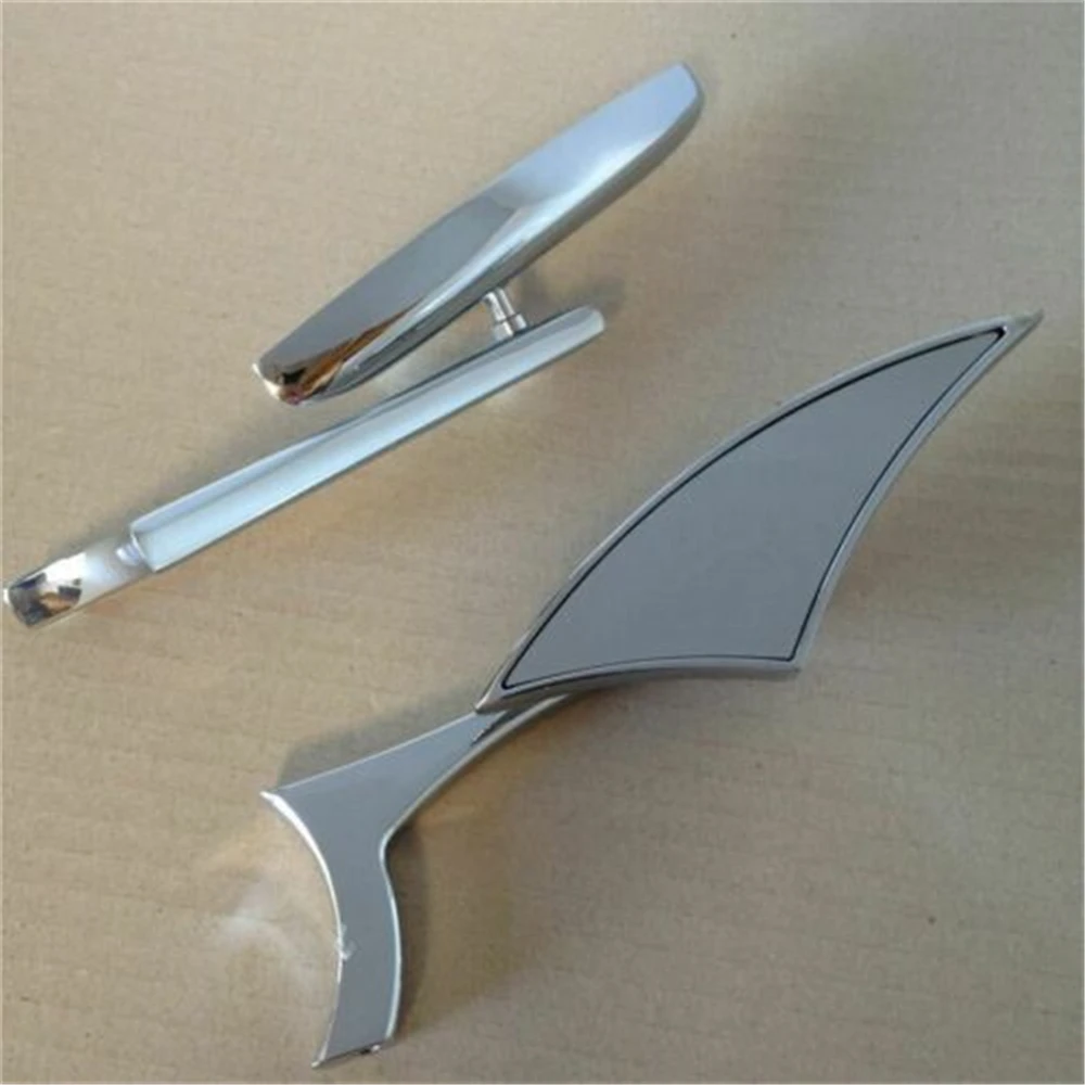 

Новые мотоциклетные хромированные боковые зеркала заднего вида 8 мм 10 мм для Kawasaki Honda