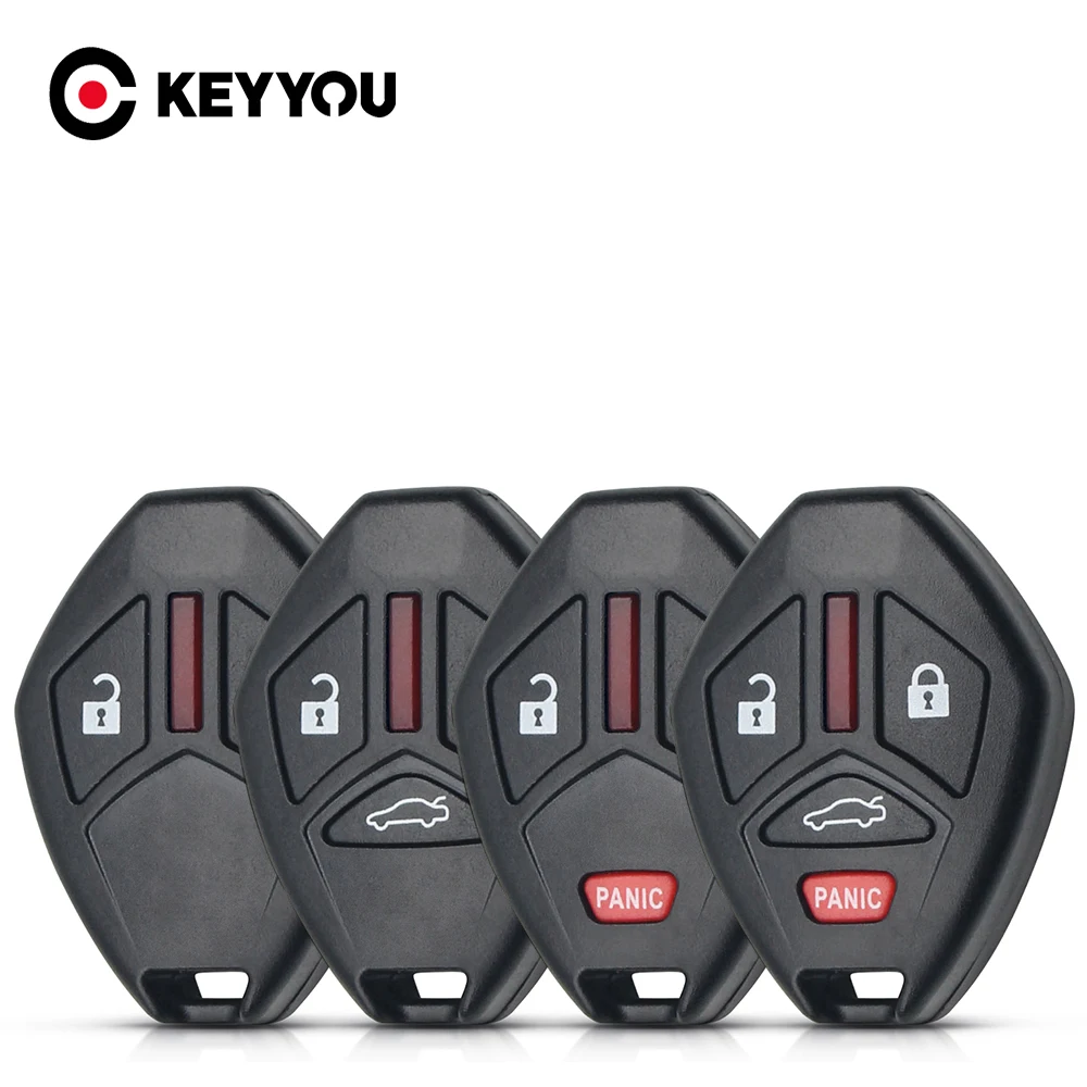 KEYYOU для Mitsubishi Eclipse Lancer Outlander Endeavor Galant 2006 2007 2/3/4 кнопки дистанционного управления
