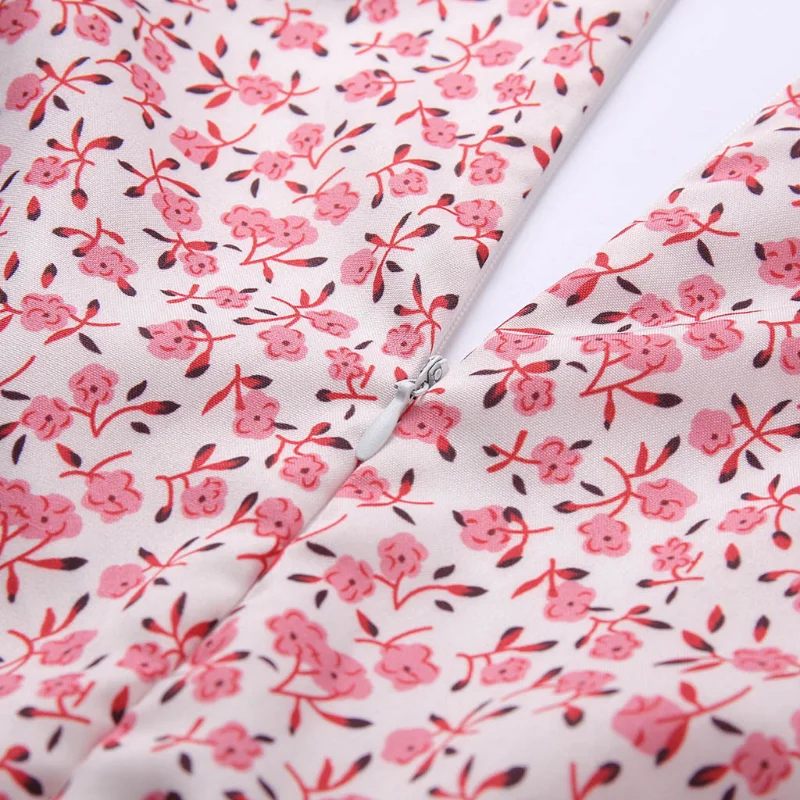 

Floral Print Women Dress Summer Fashion Sexy Deep V-neck Mini Dresses Elegant Ladies Short Sleeve Party Dress Vintage Vestidios