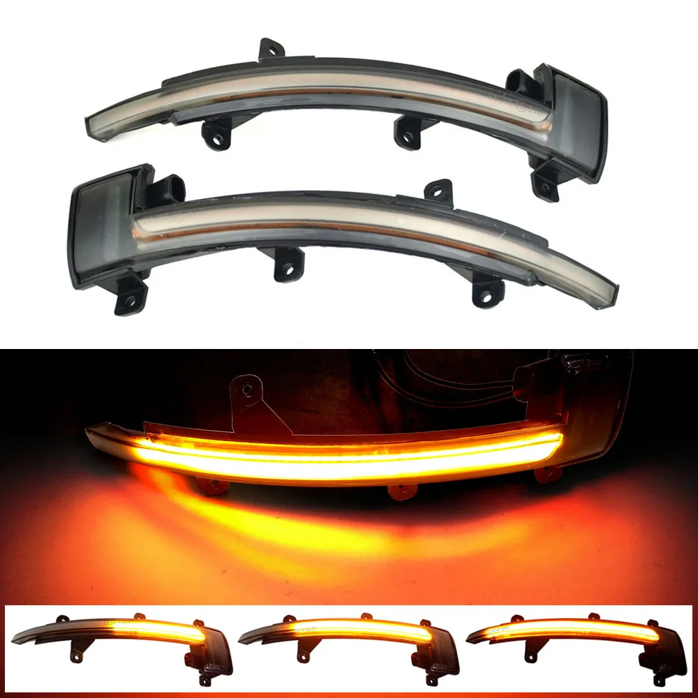 

For Audi TT Mk2 8J TTS R8 2007-2014 8J0949101 Dynamic Blinker LED Turn Signal Side Mirror Lights Arrow