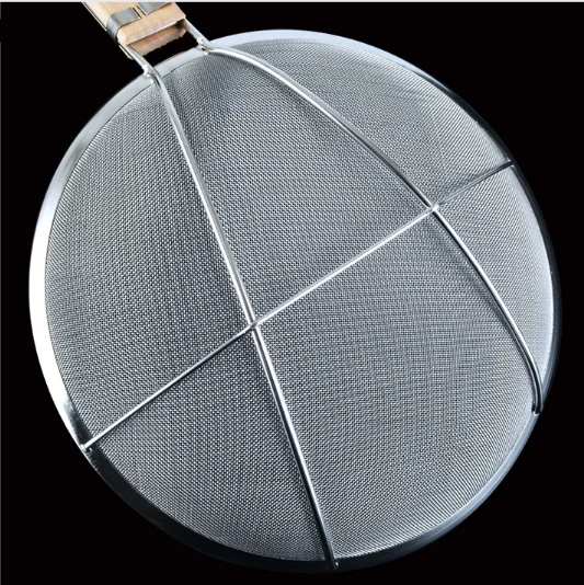 Дуршлаг из нержавеющей стали с большим сетчатым фильтром | Дом и сад