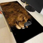 Большой прочный Настольный коврик для мыши Mairuige 90x40 см с изображением животного и Льва, геймерский мягкий резиновый Профессиональный игровой коврик для мыши, Настольный коврик