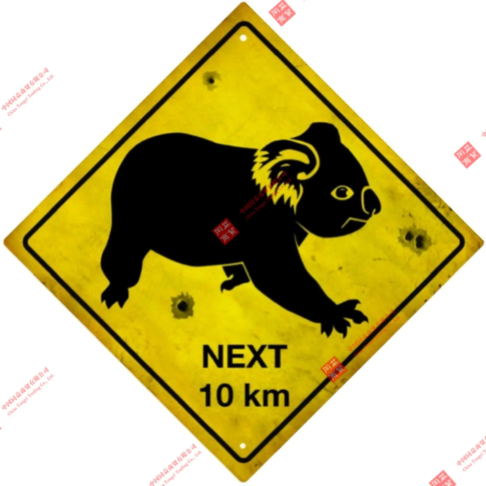 

Creative PVC Sticker Sticker Auto Motorcycle Australia Road Sign Koala Car Decal Decoration Laptop