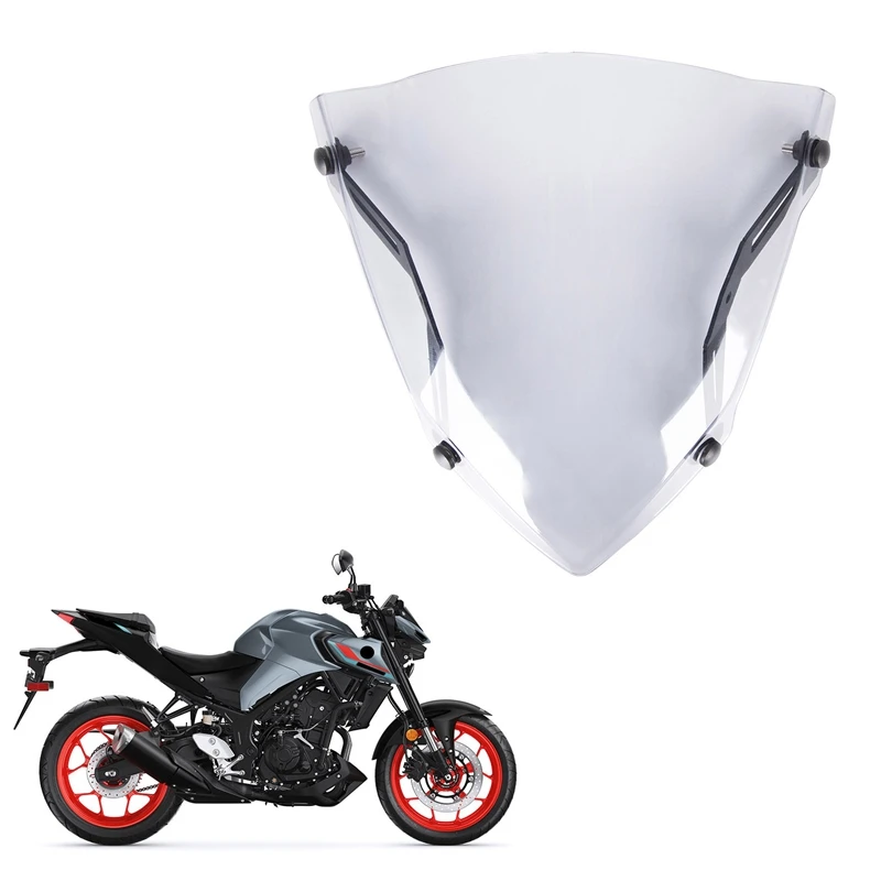 

Дефлектор ветрового стекла мотоцикла с кронштейном для Yamaha MT03 MT 03 MT25 MT 25 2020 2021
