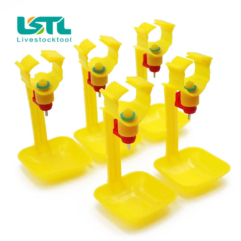 5/10 шт. пьющая вода для питья Автоматическая куриный питьевой ниппель чашка