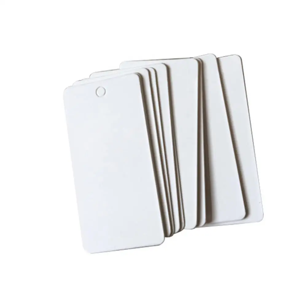 60% горячая распродажа 100 шт 40x20 мм белый пустой ярлык-ценники DIY Бумага карты