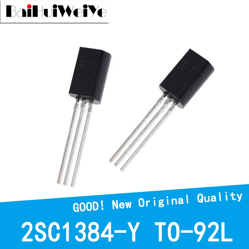 

50PCS/LOT 2SC1384-Y 2SC1384 C1384 1384 TO-92 TO92 Triode Transistor New Original Good Quality Chipset