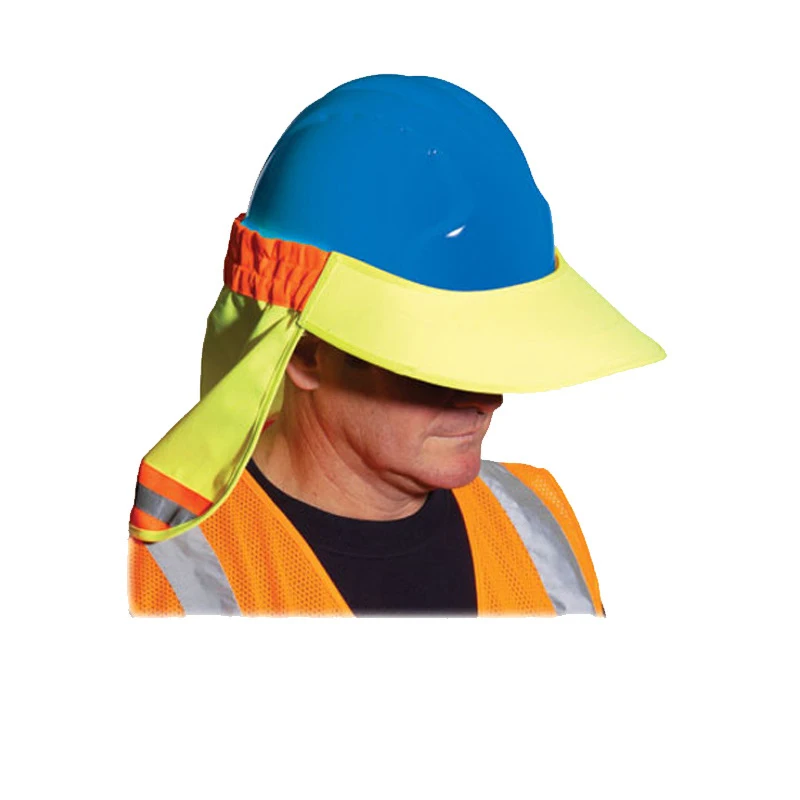 Солнцезащитная шапка Hi-Vis с козырьком желтая Светоотражающая жесткая аксессуары