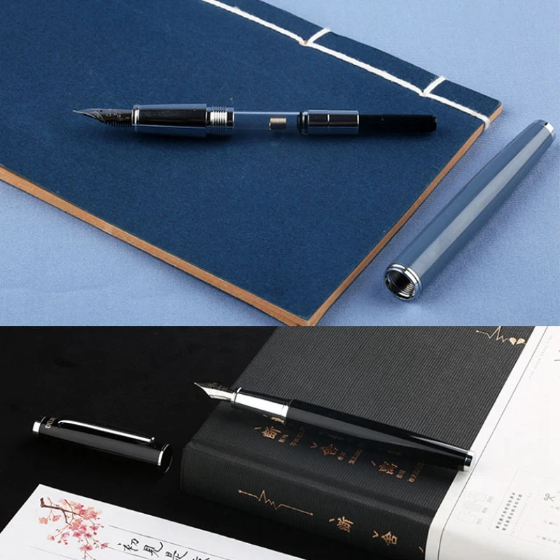 

Fountain Pen for MOJIANG Colorful EF/F Nib Fountain Pen Steel Nib Student Office Practice Supplies Stationery Writing Pen Gift