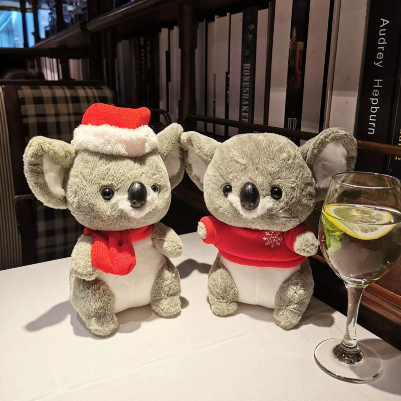 26cm Cute Couple Koala Plush Toy Soft Cartoon Australia Animal Stuffed Doll Home Decoration Kids Children Girls Birthday Gifts | Игрушки и