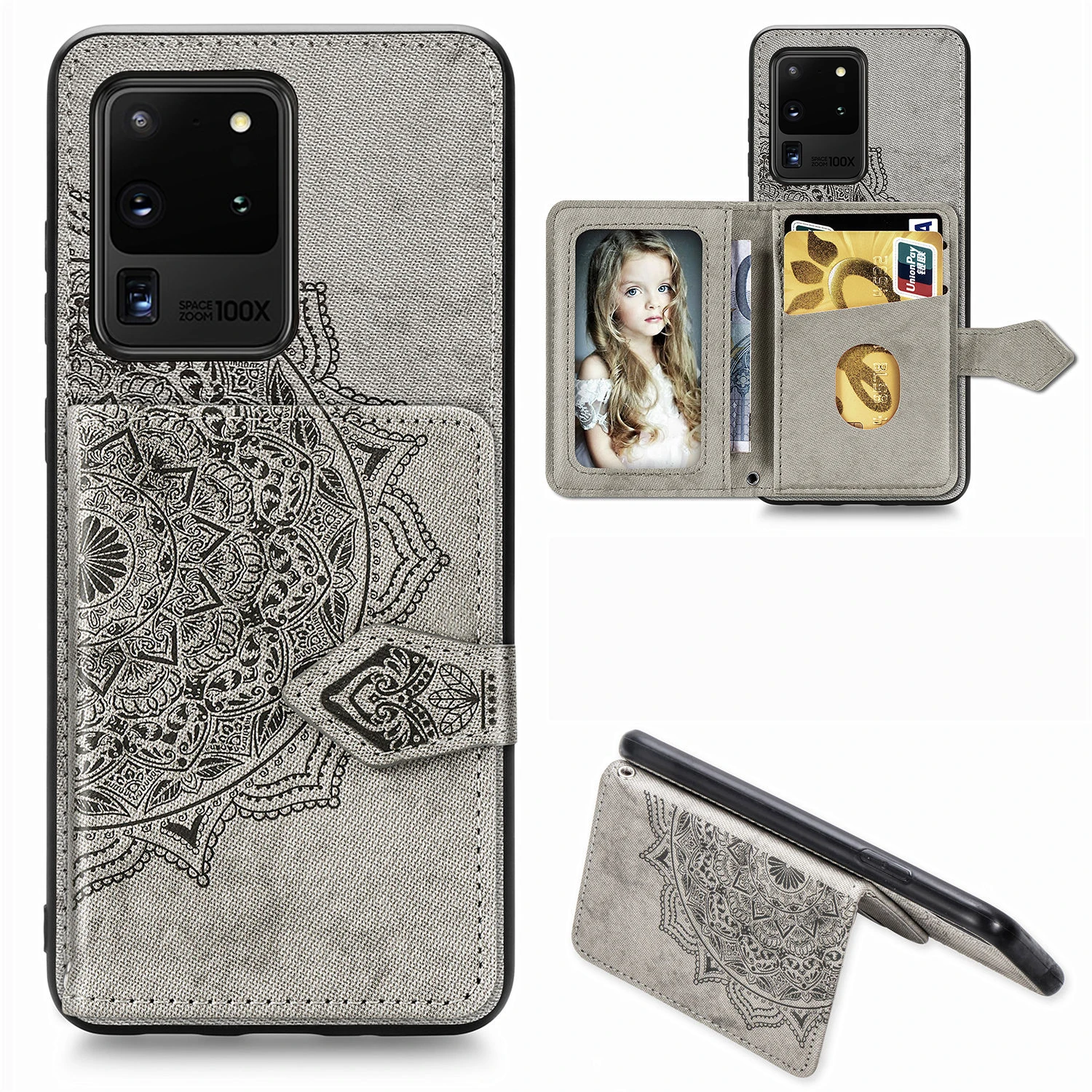 Чехол книжка для телефона Samsung Galaxy S20 Ultra S10 S9 S8 Plus Note10 Pro 9 8 A51 A71 A41 A50
