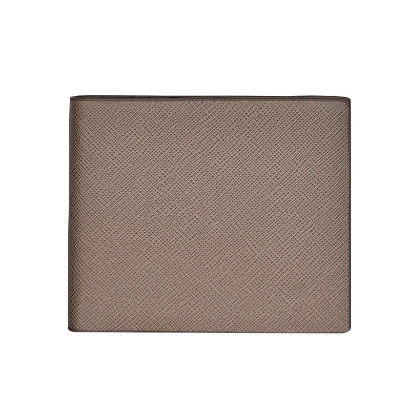 

NO.ONEPAUL 2021 New Wallet Men's Short Korean Youth Multifunction Wallet Cross Pattern Multi-card Wallet Large-capacity Wallet