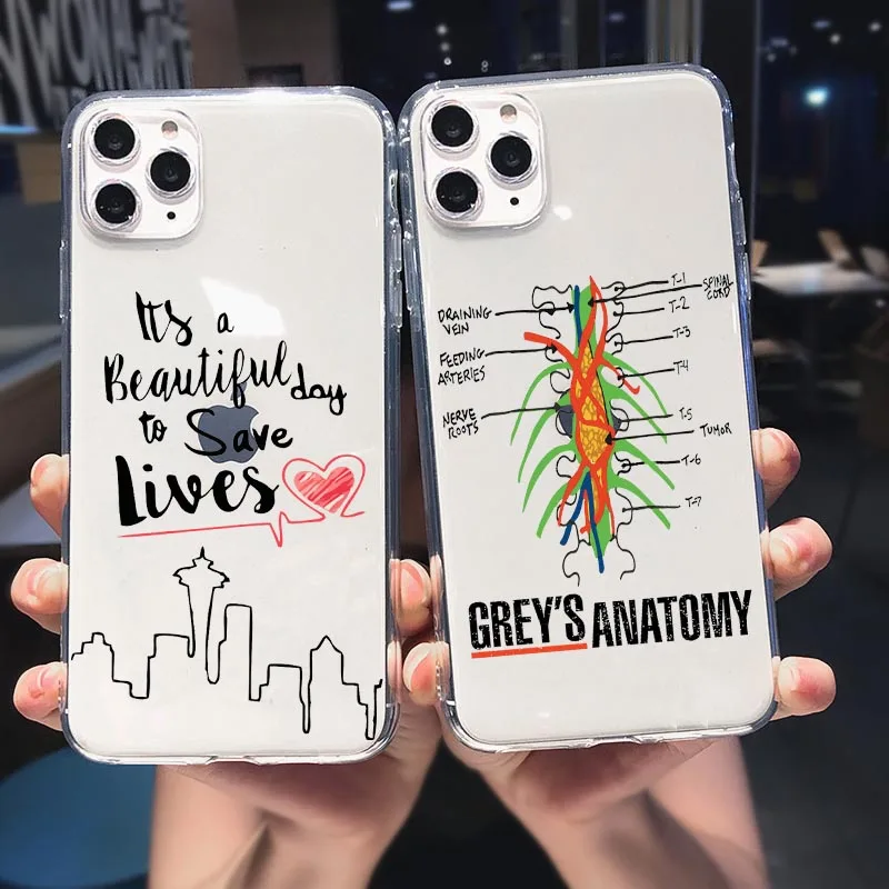 Greys Anatomy You are my person Soft Phone Case For iPhone 12 mini 12 Pro MAX 11 Pro Max 6S 7 8 Plus X XS Max XR  Silicone Cover