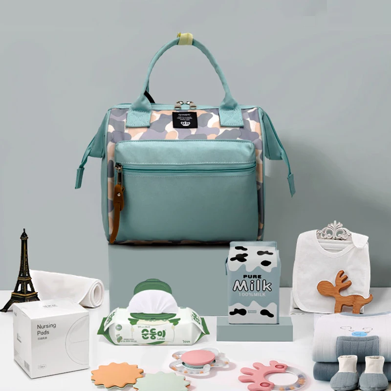 Сумка для подгузников рюкзак мини портативный через плечо водонепроницаемый