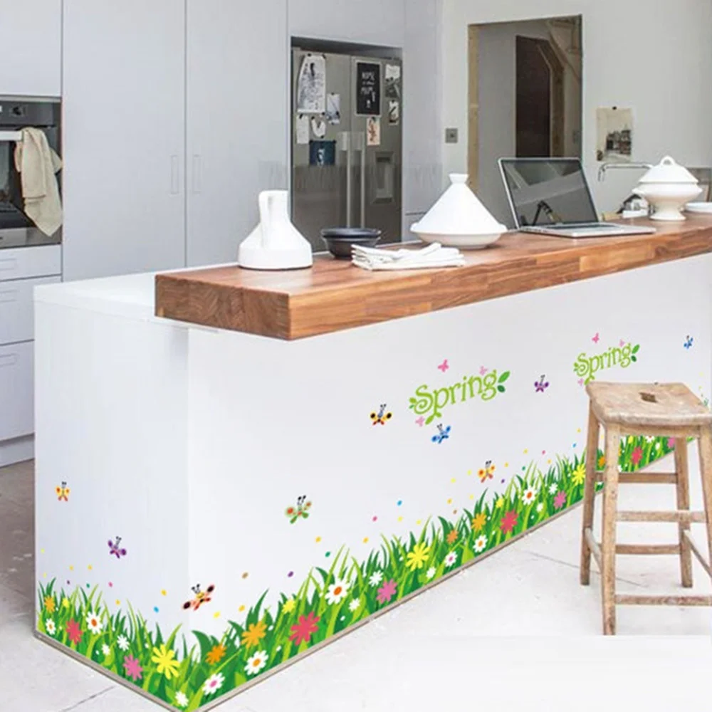 Настенные стикеры «Пастбище», водонепроницаемые съемные художественные виниловые украшения для дома, спальни, гостиной Настенные стикеры «Пастбище», водонепроницаемые съемные художественные виниловые украшения для дома, спальни, гостиной