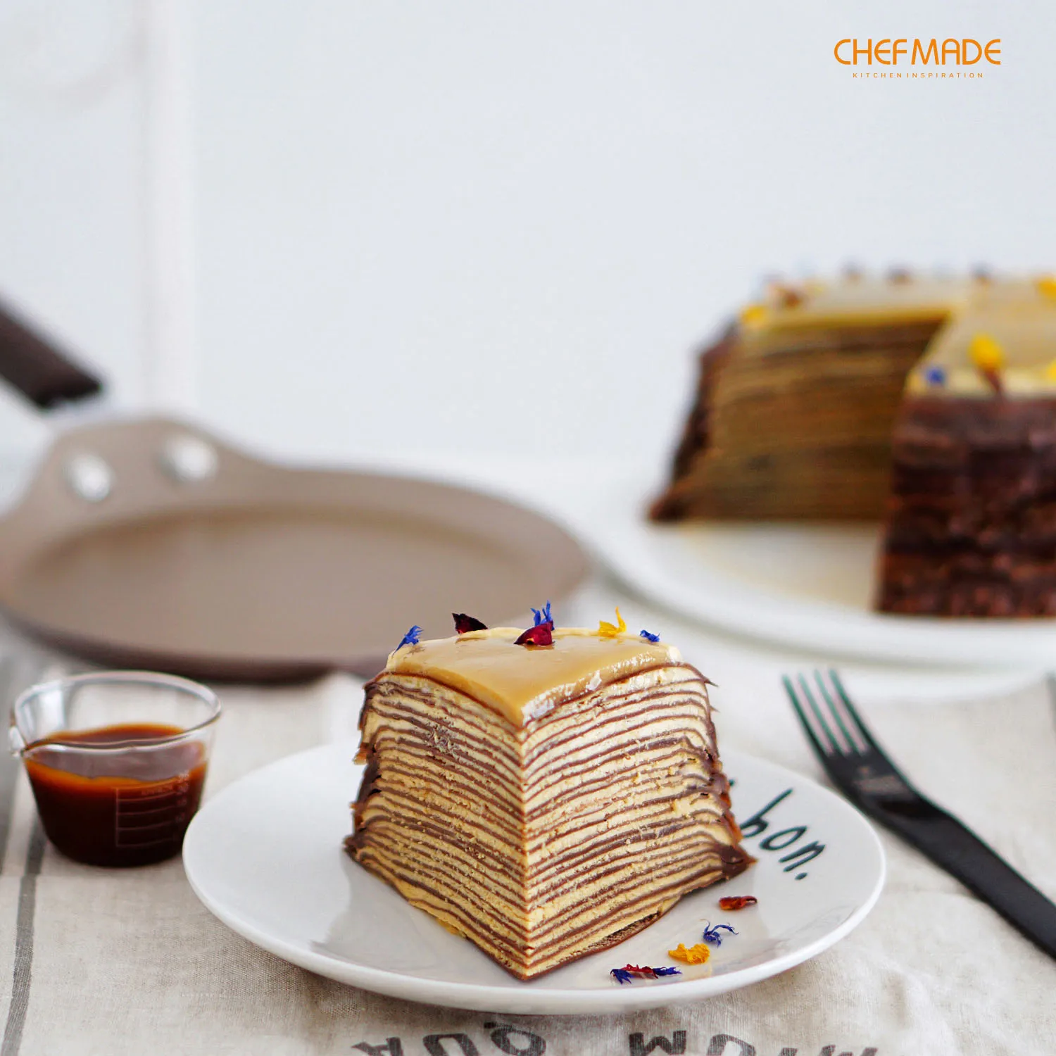 CHEFMADE 6-дюймовая блинная форма антипригарная сковорода для блинов с изоляционной