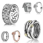Женское кольцо из серебра 925 пробы, винтажное Золотое плетеное кольцо, ювелирные изделия