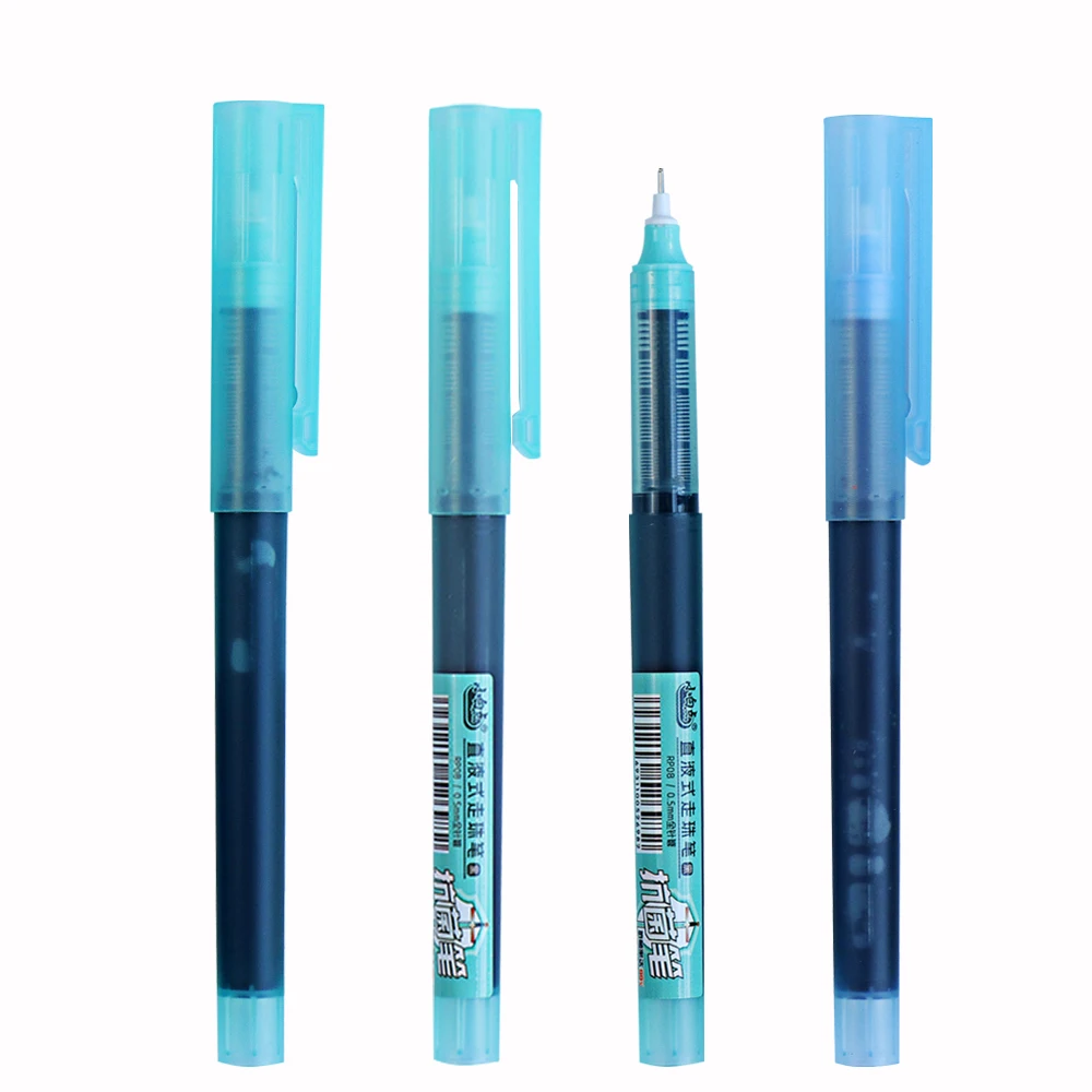 Модные повседневные Прямые шариковая ручка с жидкими чернилами гелевые ручки