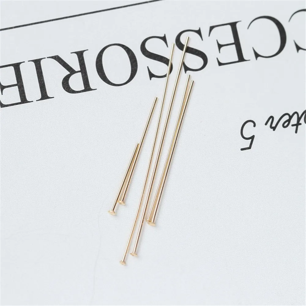 

Т-образный штифт с 9 контактами и золотым наполнением, 14 к