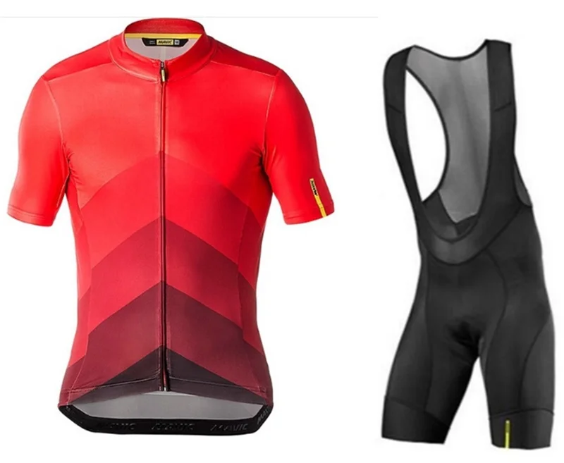 MAVIC 2019 новинка комплекты Джерси для велоспорта MTB дышащий велосипедная одежда с