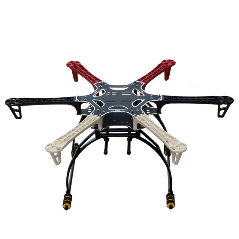 Hexa Frame Arm гексакоптер FPV F550 PCB с шасси Gimbal Защитная батарея Plate для квадрокоптера