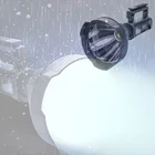 25 Вт Мощный светодиодный вспышка светильник Портативный P50 фонарь USB Перезаряжаемые поиск светильник Водонепроницаемый Точечный светильник с Base Рыбалка светильник Фонари