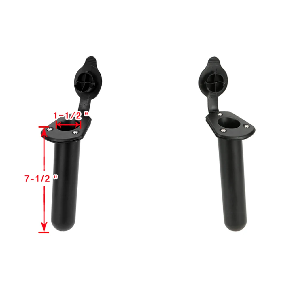 

Нейлоновый аксессуар для рыболовных снастей, инструмент, стойка для удочки, держатель для снастей с крышкой, прокладкой для Каяка, лодки, ка...