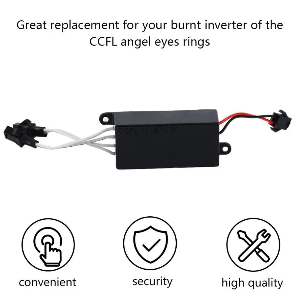 2019 новый водонепроницаемый 12V CCFL инвертор запасной Балласт Halo Angel Eyes набор колец