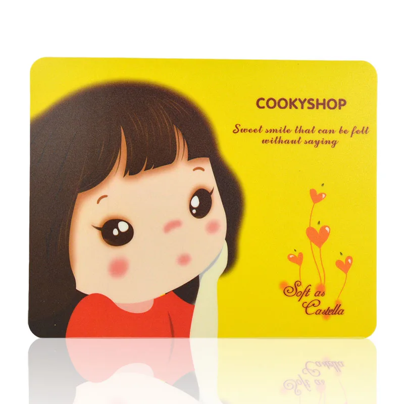 Геймерские игровые коврики с аниме клавиатурой искусственная кожа милые девушки