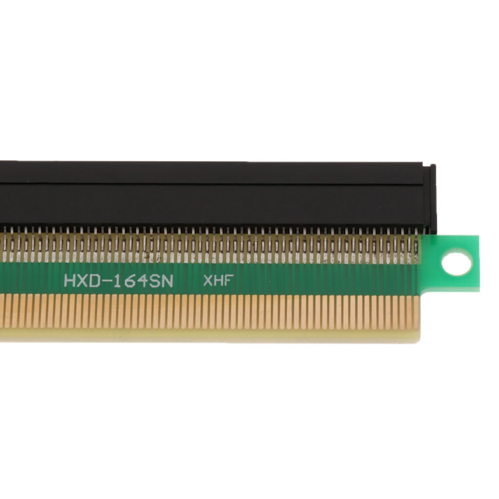 1 упаковка PCI E 164 контактный Express 16x Штекерный к женскому Удлинительный протектор