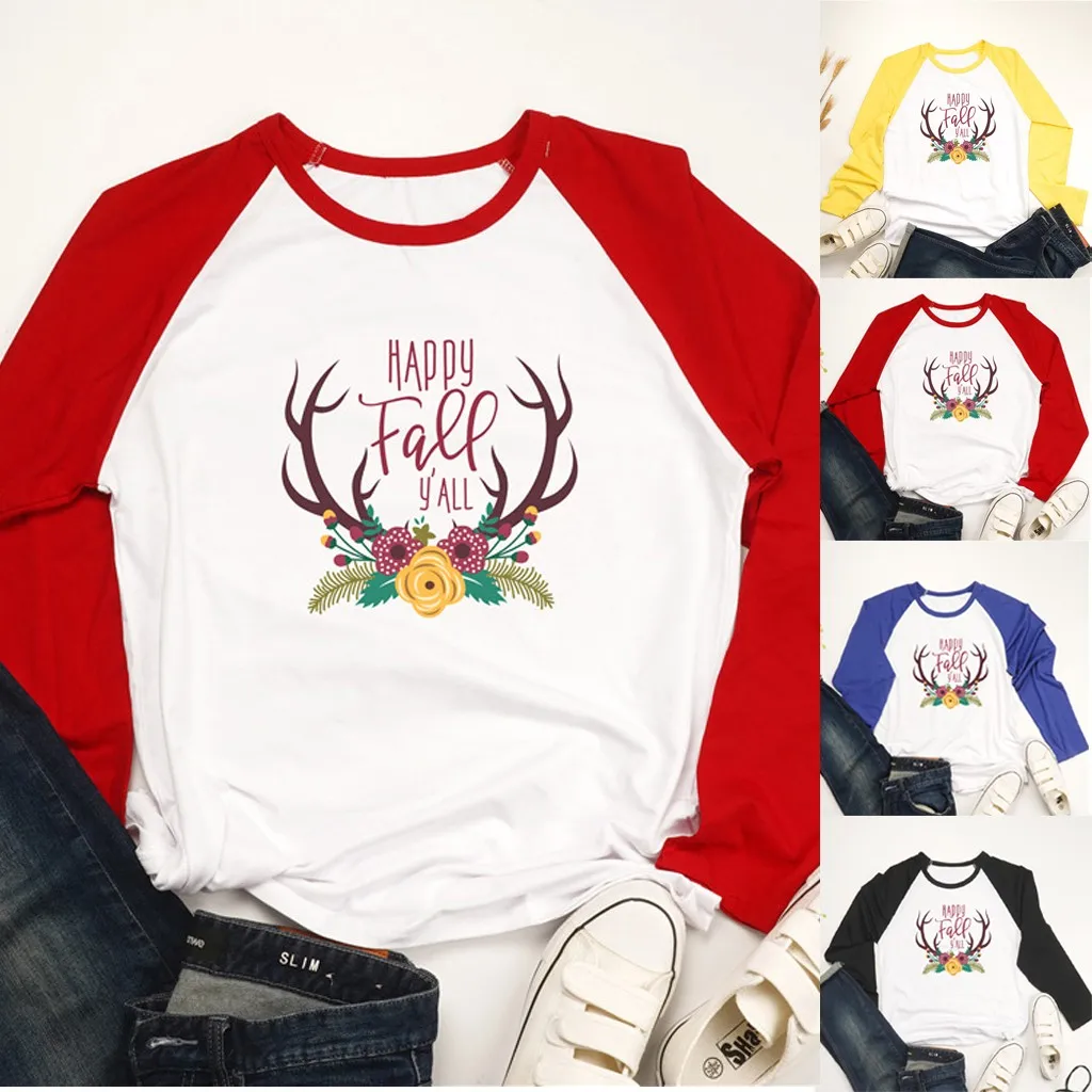 Осенние толстовки для отдыха женские милые с рождественским принтом уличные