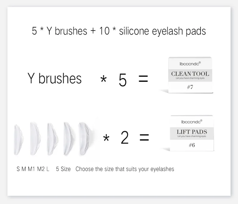 15 шт/набор Портативный набор для завивки ресниц, подъема и укрепления роста ресниц, сыворотка для роста ресниц, инструмент для макияжа подкрутки ресниц, косметика.