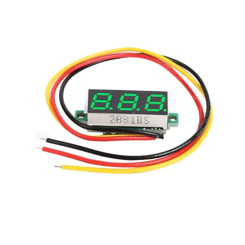 0 28 дюймов DC 0-100V цифровой светодиодный Дисплей датчик Напряжение вольтметр
