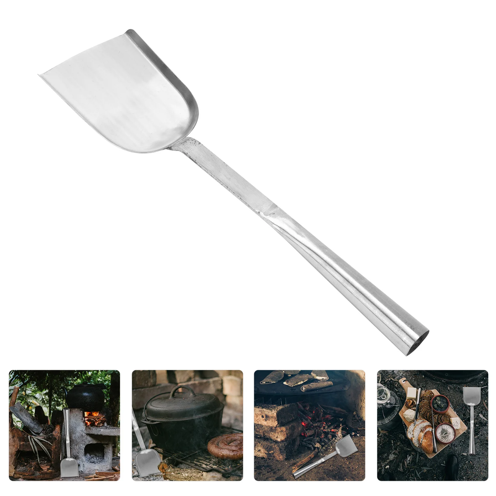 

Stove Coal Shovel Fireplace Ash Shovel Barbecue Ash Pan Kitchen Supplies