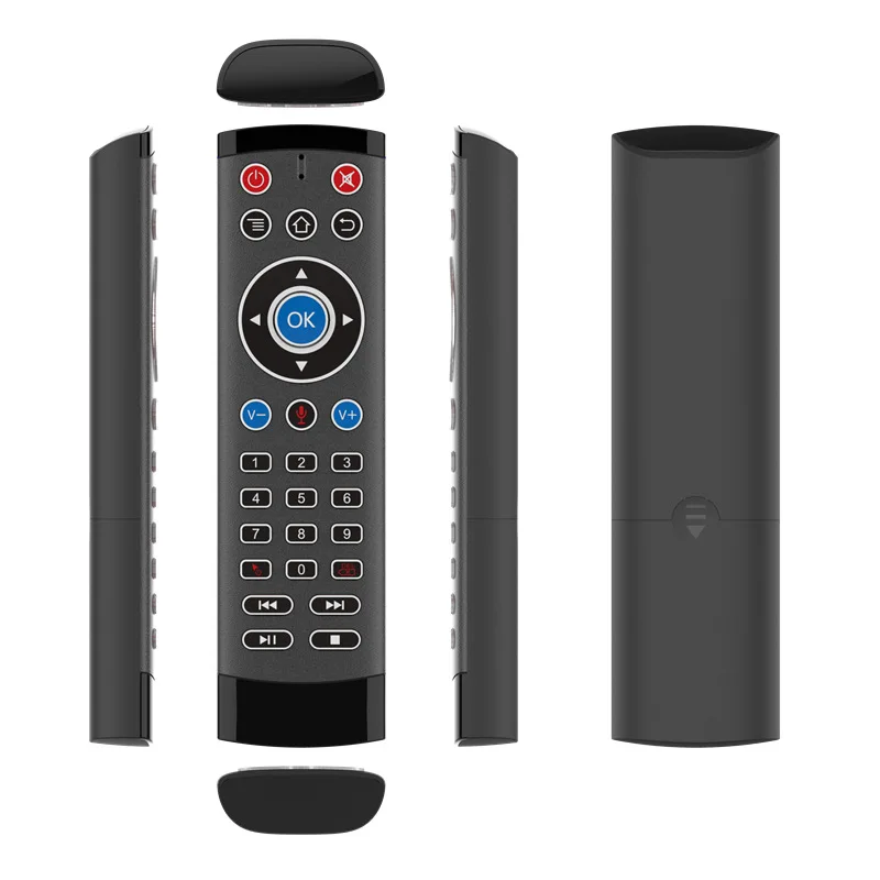 T1pro 2 4G Беспроводная воздушная мышь с гироскопом голосовое управление