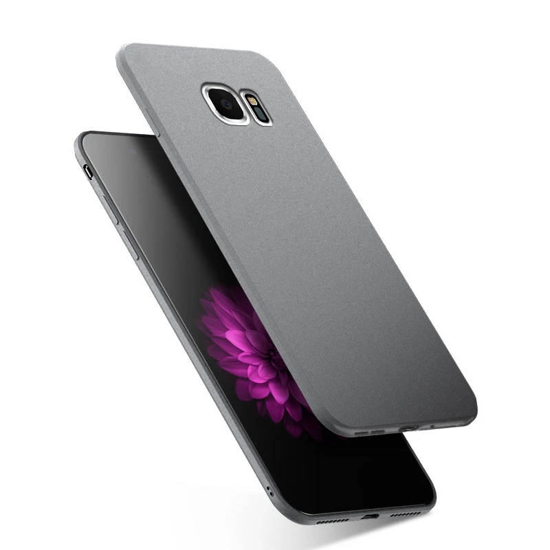 UPaitou Case for Samsung Galaxy S7 S6 Edge S10 S9 S8 Plus Note 10 Pro 9 8 Anti Fingerprint Soft Silicone Ultra Thin Cover |