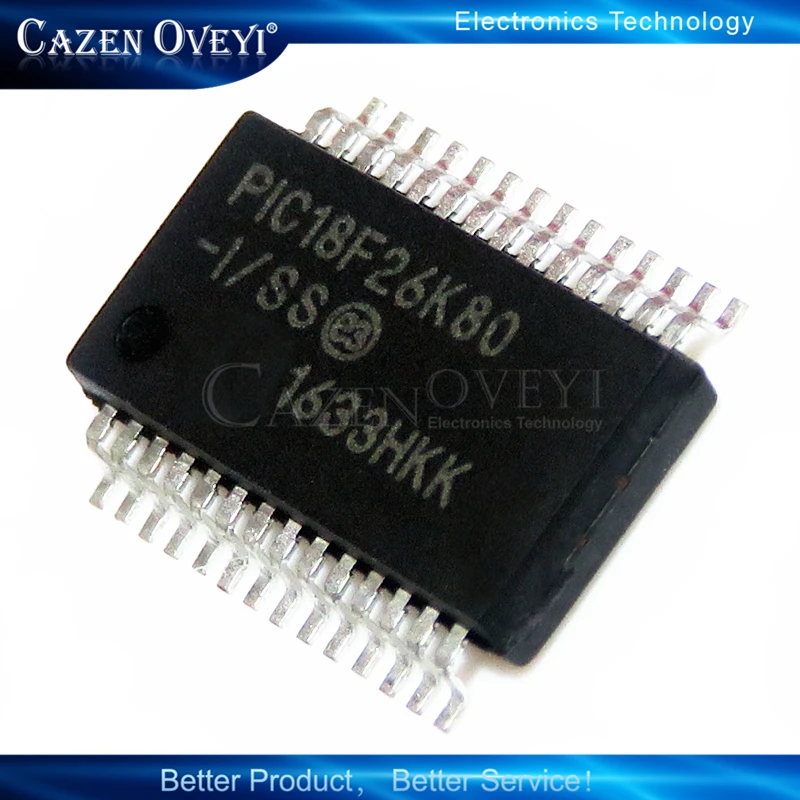 

10 шт. PIC18F26K80-I/SS PIC18F26K80-E/SS PIC18F26K80 SSOP-28 в наличии