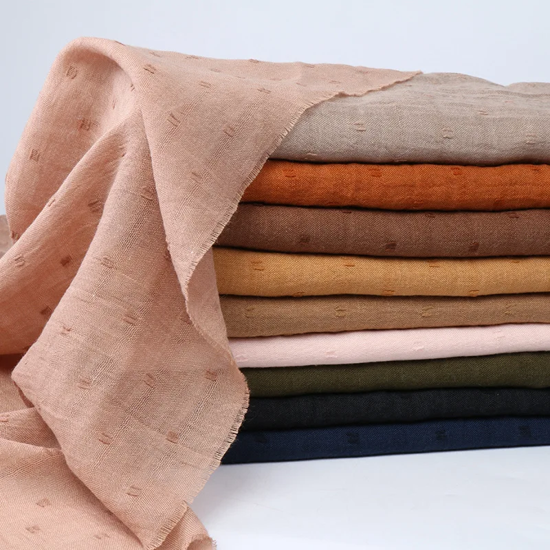 

Женская мода простой горошек бахрома вискоза шаль шарф для женщин Высокое качество Осень Зима пашмины Foulards мусульманский хиджаб 180*90 см