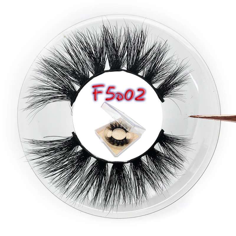 F5D02 Mikiwi Maquillaje 5d норковые ресницы «maquiagem» макияж блестящий чехол длинные драматические макияж ресницы натуральные Стили 3D искусственный лахес Cils - Цвет: F5D02