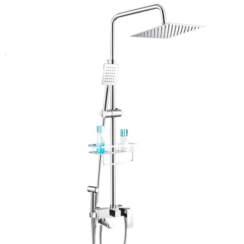 Painel Preto Regadera Doucheset Electrica Choveiro Conjunto Dusche Do Banheiro Douche Ducha Chuveiro Eletrico душ для ванной