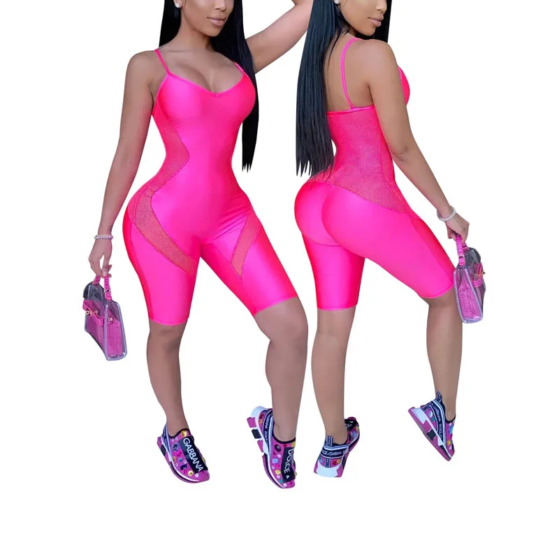 Женский спортивный костюм с шортами на бретельках колготки для тренировок в