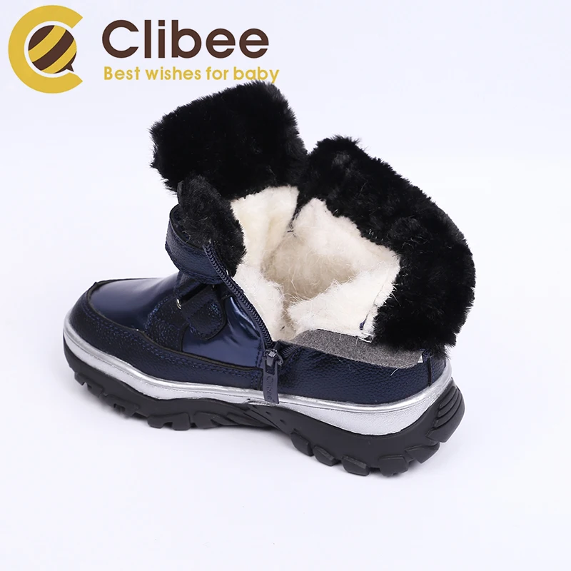 CLIBEE зимние туристические ботинки для мальчиков Детские уличные Прогулочные