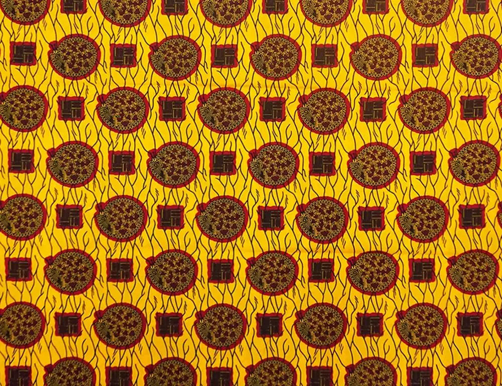 

fashion designs 100% cotton real wax high quality African wax print fabric cloth dress