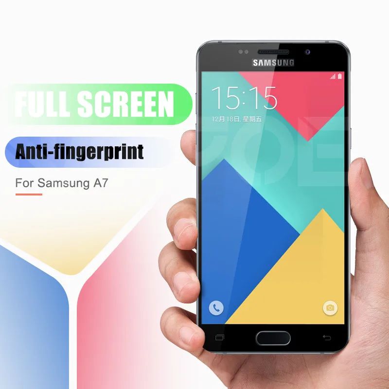 9D Tempered Glass on For Samsung Galaxy S7 A3 A5 A7 J3 J5 J7 2016 2017 J2 J5 J7 Prime J4 Core Screen Protector Protective Glass
