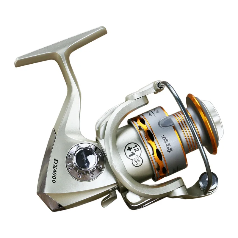 

YINGTOUMAN Fishing Reel Left/Right Collapsible Handle Fishing Spinning Reel Ultra Light Smooth Rock Fishing Reel