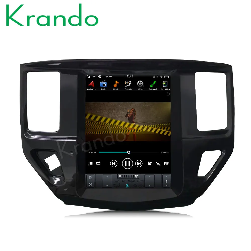 Krando Android 7,1 10," для Nissan Pathfinder tesla вертикальный экран Автомобильный Радио gps Мультимедийная система для Nissan Pathfinder