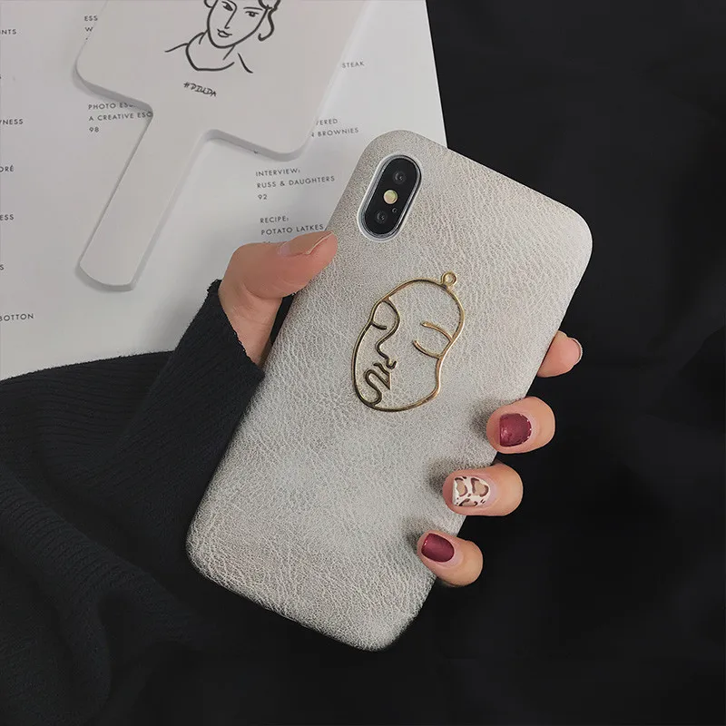 Роскошный чехол в стиле ретро для телефона iPhone XS 11 Pro MAX X XR абстрактный из